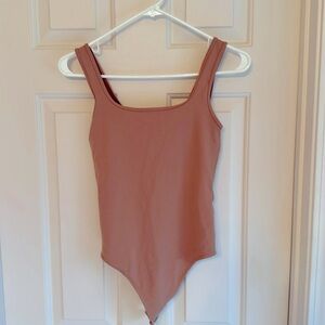 *New Abercrombie and Finch Bodysuit - Sz S - Tan